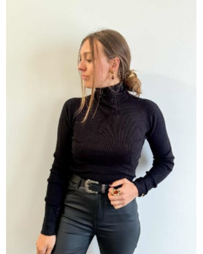 Pantalon mat noir