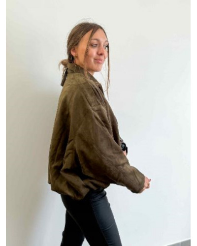 Veste ballon kaki