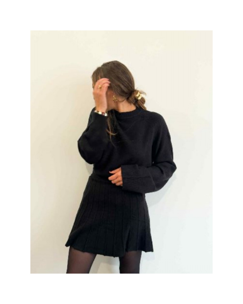 Ensemble maille - Noir