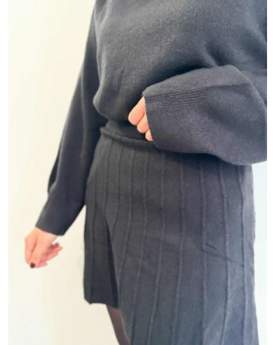 Ensemble maille - Noir