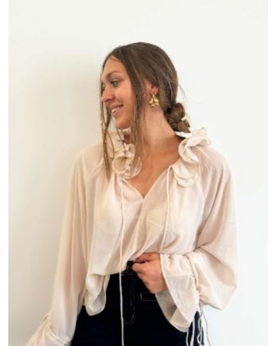 Blouse beige