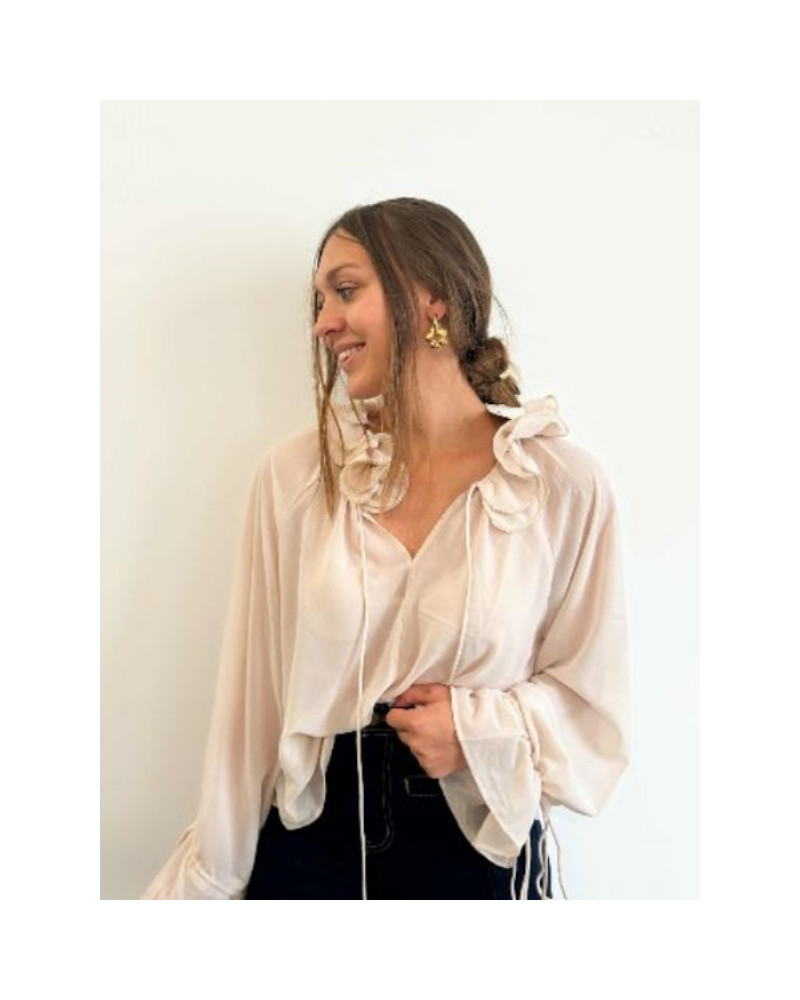 Blouse beige