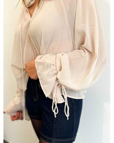 Blouse beige