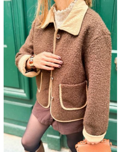 Manteau bouclette