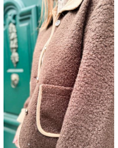 Manteau bouclette