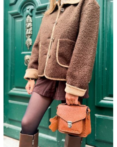 Manteau bouclette