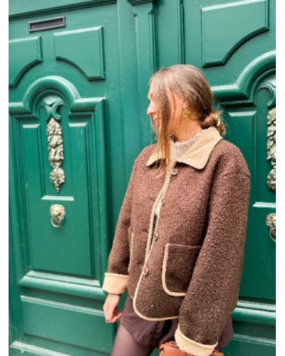 Manteau bouclette