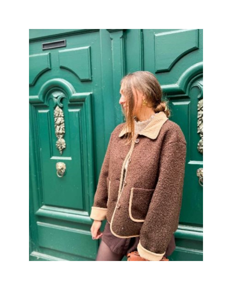 Manteau bouclette
