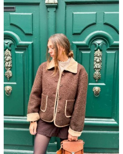 Manteau bouclette