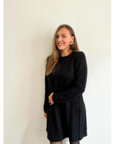 Robe pull noir 