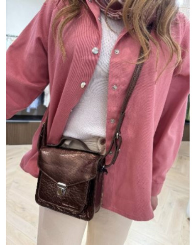 Sur chemise Nina vieux rose