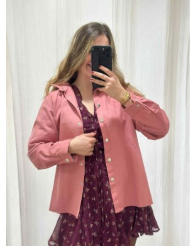Sur chemise Nina vieux rose