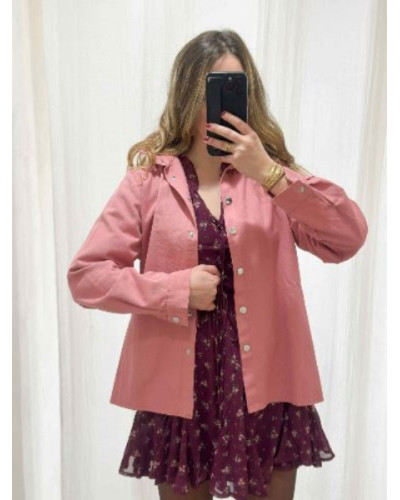 Sur chemise Nina vieux rose