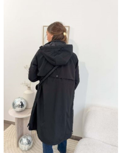 Impermeable noir