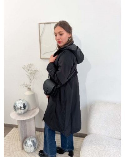 Impermeable noir