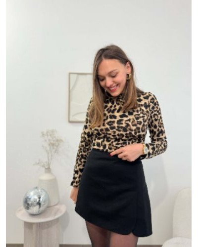 Sous pull leopard