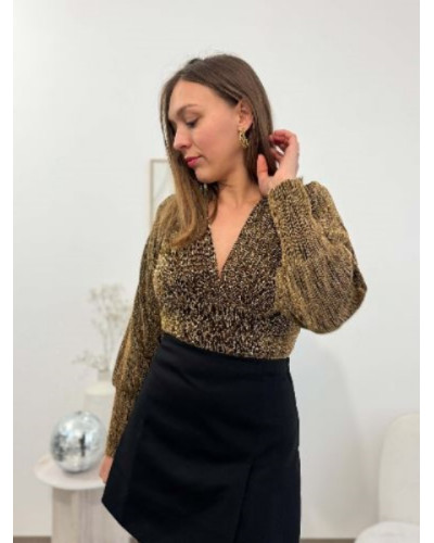 Body paillettes - Doré