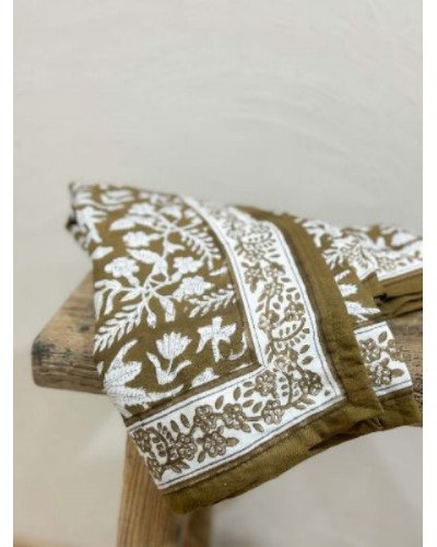 Foulard Calcutta Olive - 100cm