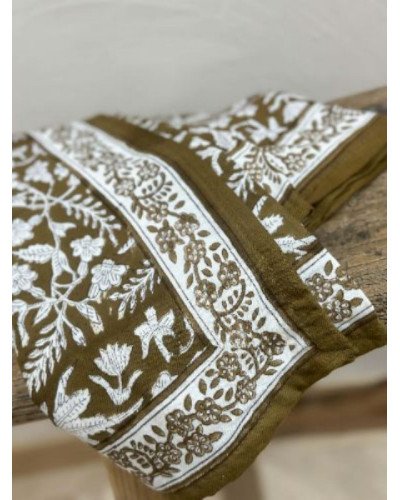 Foulard Calcutta Olive - 100cm