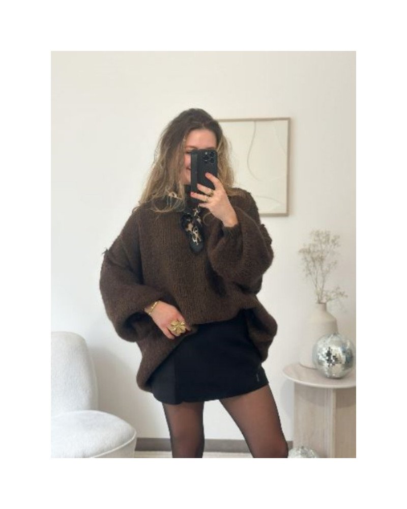 Pull Charly - Marron