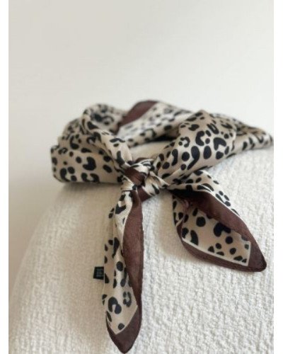 Carré léopard - Alice