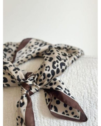 Carré léopard - Alice
