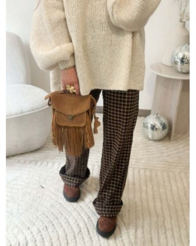 Pantalon à carreaux 