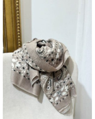 Echarpe bandana - Taupe