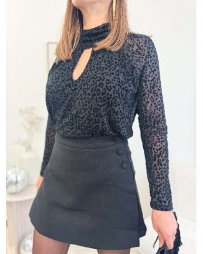 Body léoapard noir