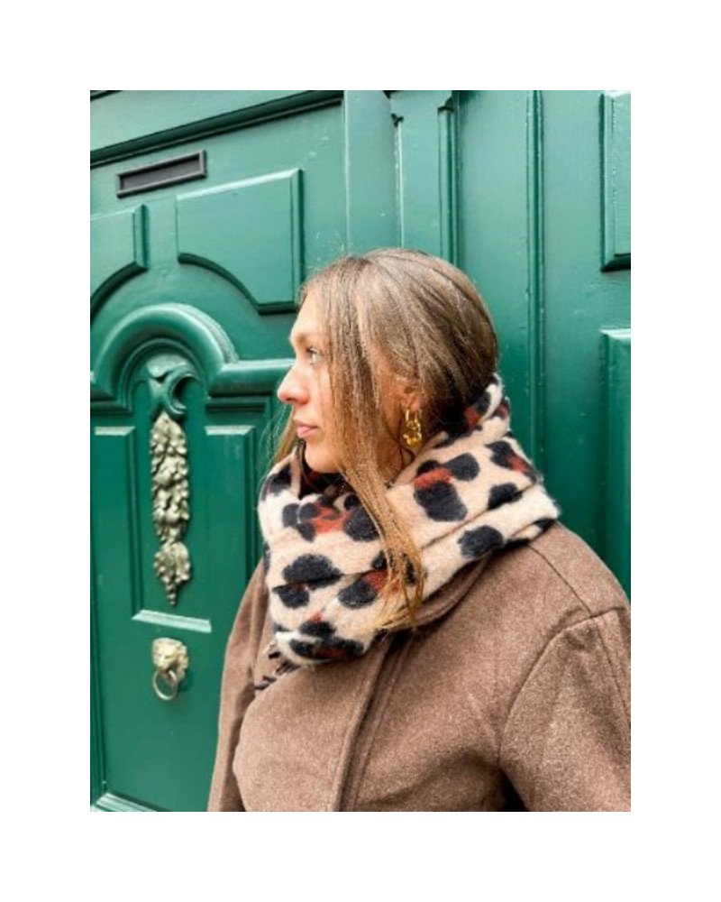 Echarpe léopard 
