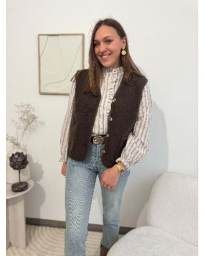 Blouse à lignes - Léna