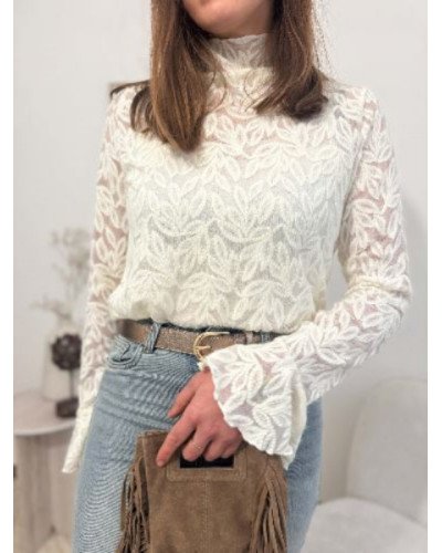 Blouse dentelle 