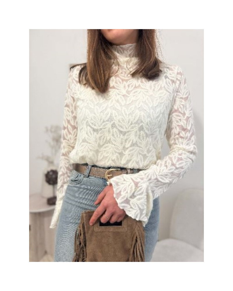 Blouse dentelle 