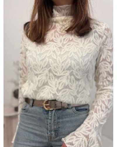Blouse dentelle 
