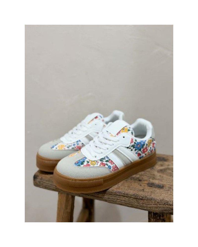 Sneakers imprimé Liberty multicolore – Look frais et tendance  Méta-description :