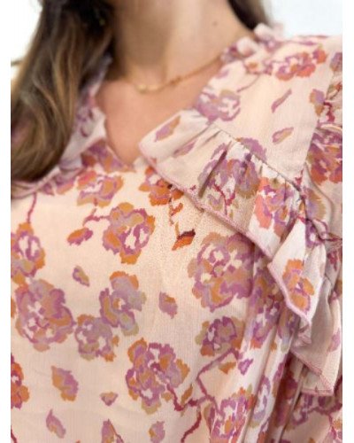 Blouse fluide fleurie