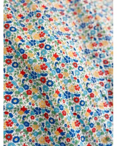 Chemisier col victorien style liberty