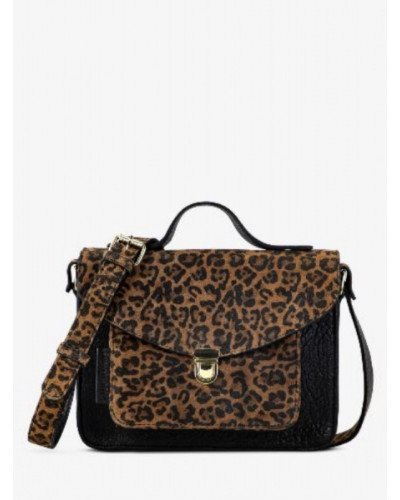 Sac Paul Marius Mademoiselle George | Léopard Noir