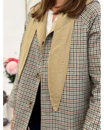 Veste imper réversible