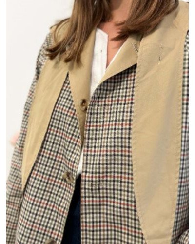 Veste imper réversible