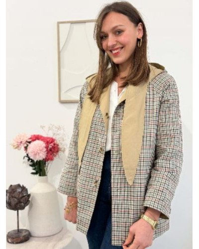 Veste imper réversible