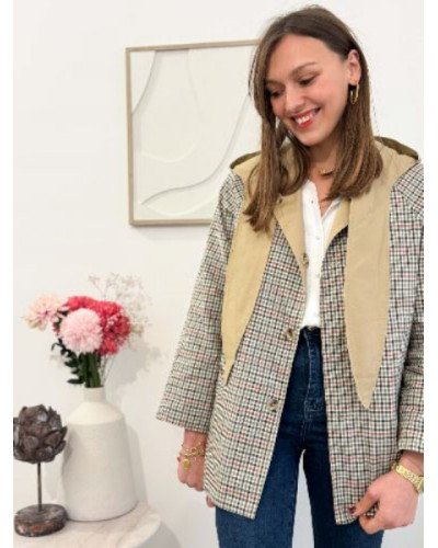 Veste imper réversible