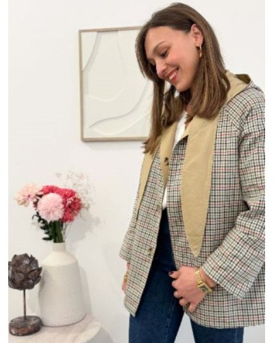 Veste imper réversible