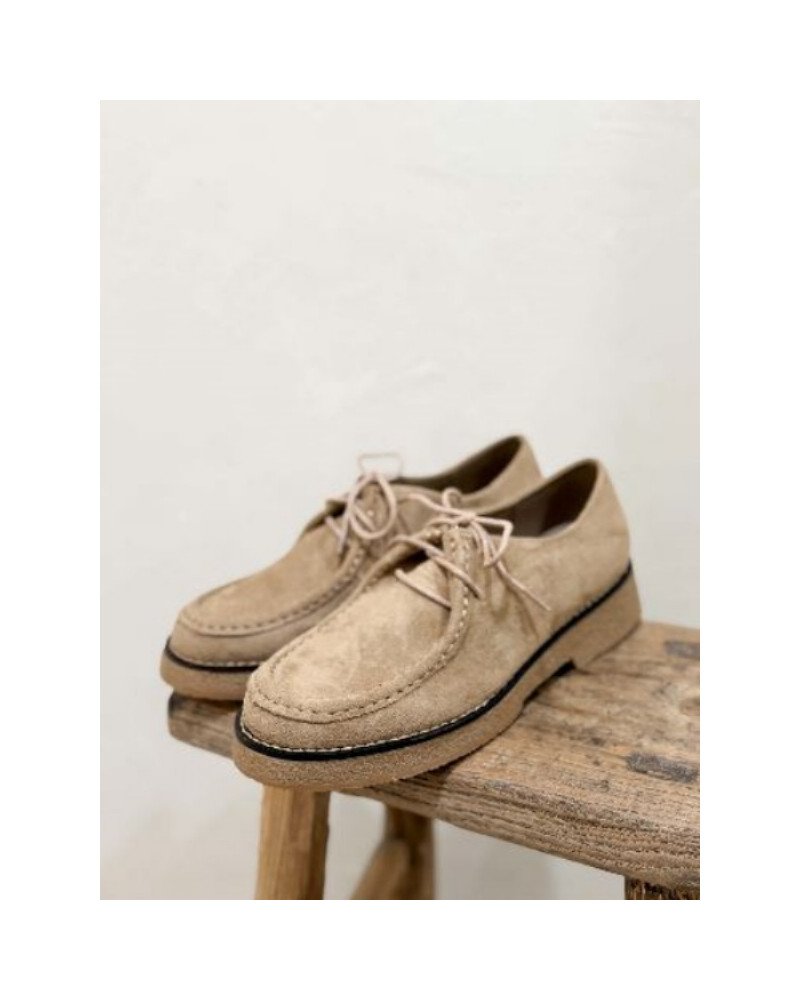Derbies femme taupe – Élégantes et confortables