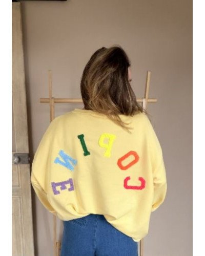 Sweat - Jaune Copine