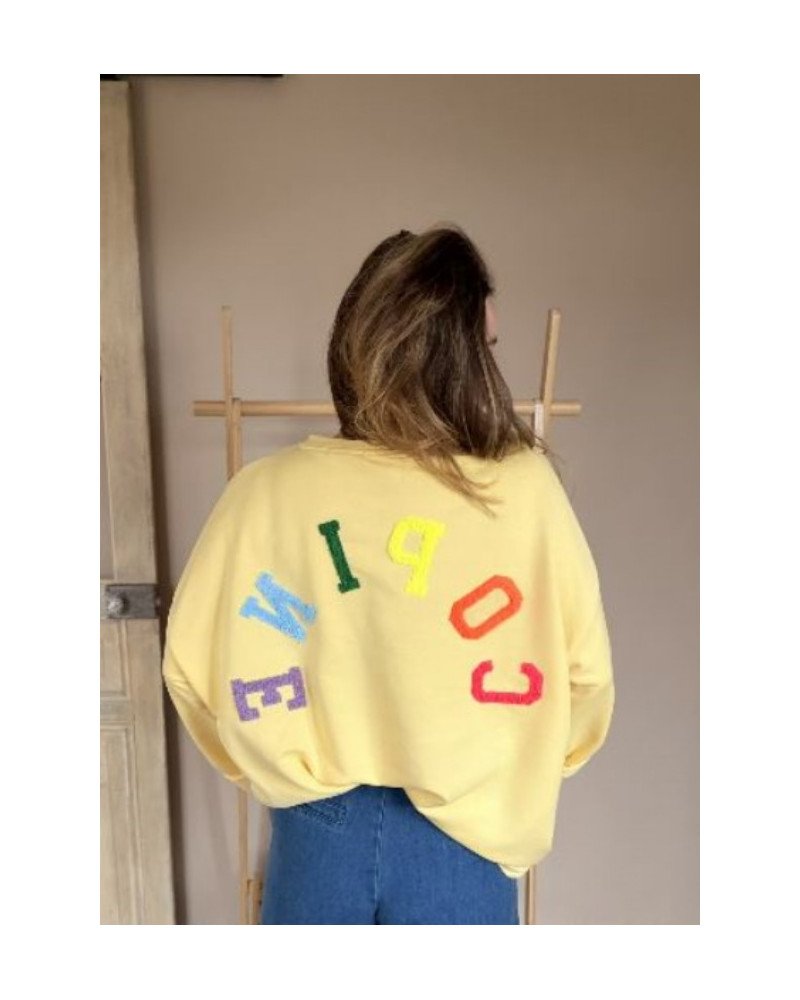 Sweat - Jaune Copine