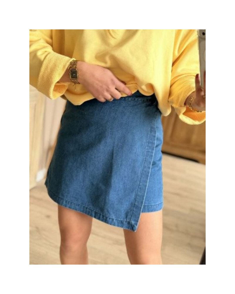 Jupe short jean - Arianne