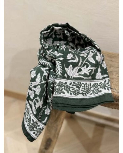 Foulards indiens en coton aux couleurs vives – Style ethnique chic