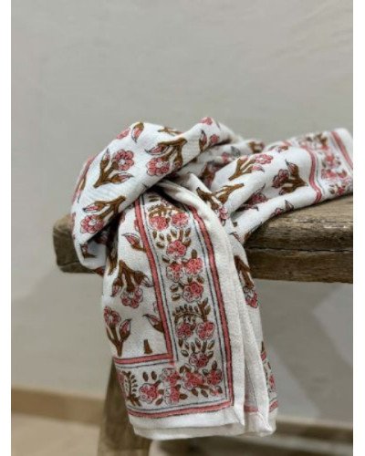 Foulard Lise Brown 100 cm