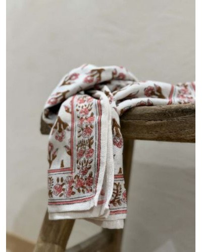 Foulard Lise Brown 100 cm